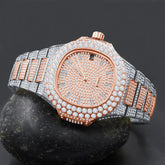 Lord Steel Crystal Watch